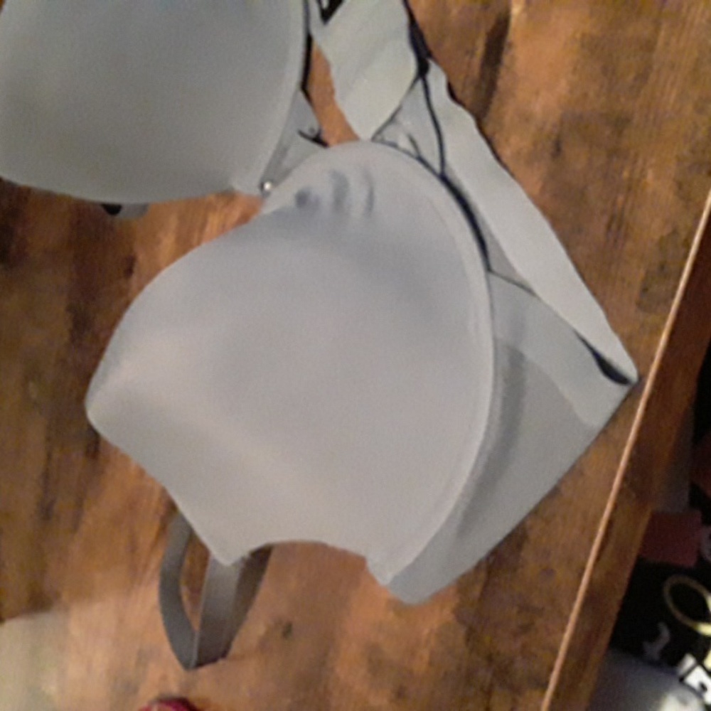NWOT 38DD Simply Vera Grey Gorgeous Padded underwire Bra - Picture 2 of 16